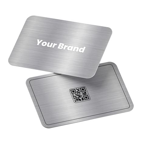 custom nfc metal card credit|steel visiting card.